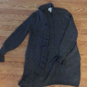 Hinge cardigan sweater